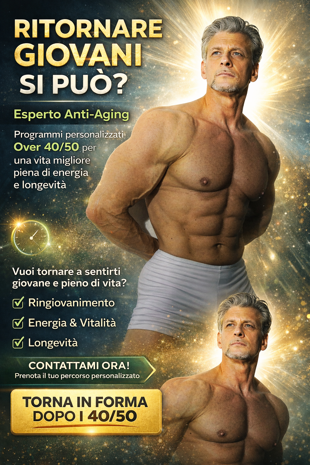 Personal Trainer Esperto over 40/50 con esperienza trentennale