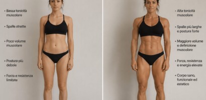 Allenamento, alimentazione e salute: perché un corpo più tonico è la naturale conseguenza di uno stile di vita corretto