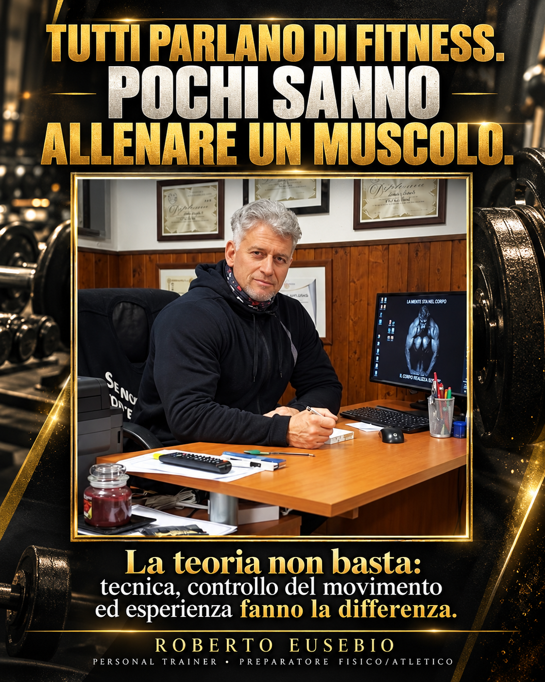 Tutti parlano di fitness. Pochi sanno allenare un muscolo